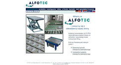 Desktop Screenshot of alfotec.pl